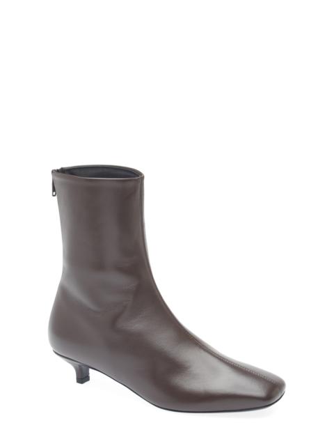 TOTEME TOTEME Day Kitten Heel Bootie in Brown at Nordstrom