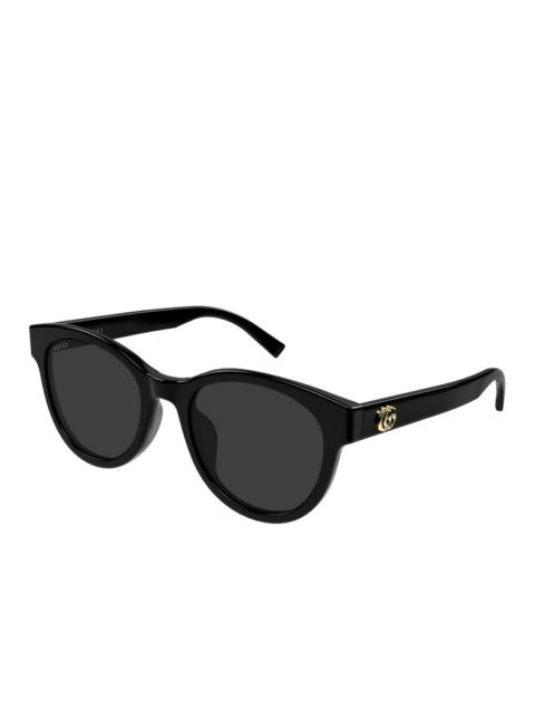 GUCCI Gucci Grey Oval Ladies Sunglasses GG2127SK 001 54