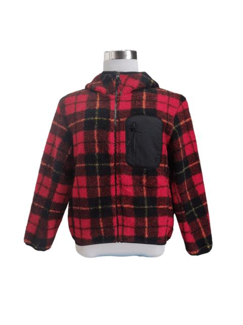 Other Designers JW Anderson × Uniqlo - JW Anderson x Uniqlo Plaid Fleece Hoodie