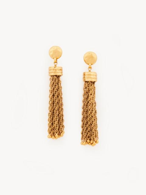 Chloé THE CHLOÉ POMPOMS EARRINGS
