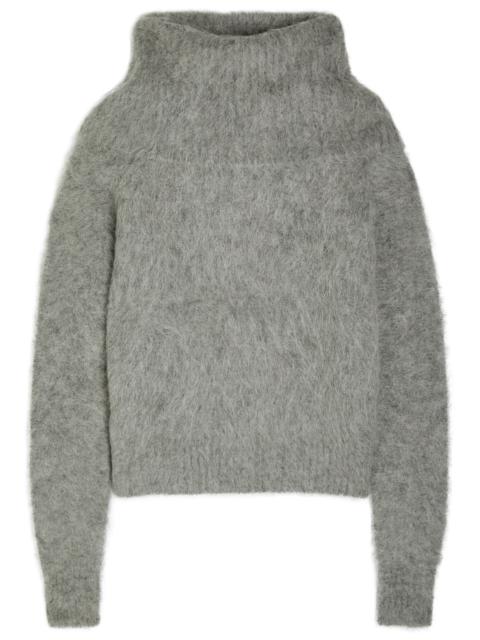 TOTEME Toteme Funnel-neck Brushed Alpaca-blend Jumper