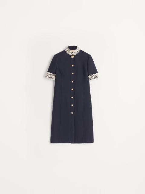 Valentino CREPE COUTURE MIDI DRESS