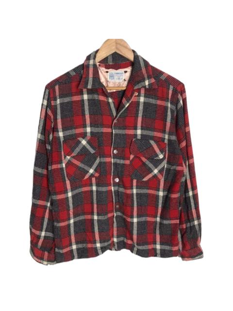Vintage towncraft deluxe wool shirt