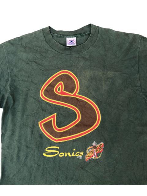 Other Designers Vintage - Vintage NBA Team Seatltle Sonics Logo Tshirt