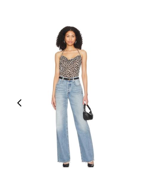 Other Designers New! Lovers + Friends Revolve Boa Top Sumi Leopard Size Small‎ $108