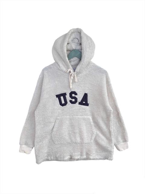 Other Designers Streetwear - Japanese Brand USA Sherpa Hoodie