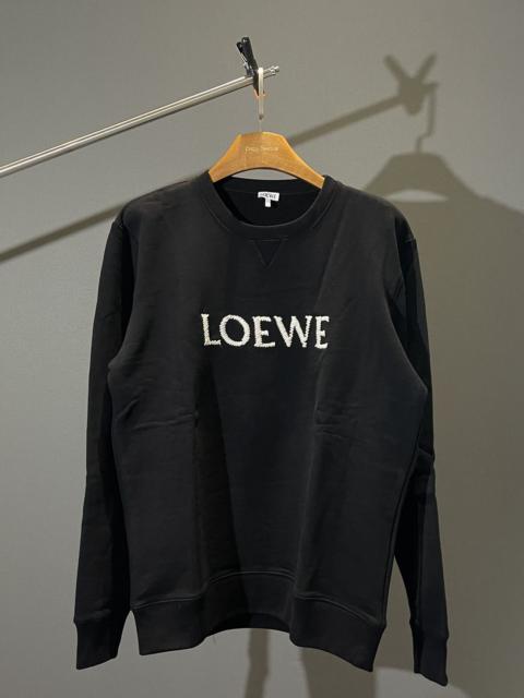 Loewe Loewe Embroidered Logo Sweatshirt