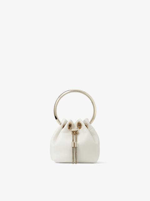 JIMMY CHOO Micro Bon Bon
Latte Smooth Nappa Mini Bag