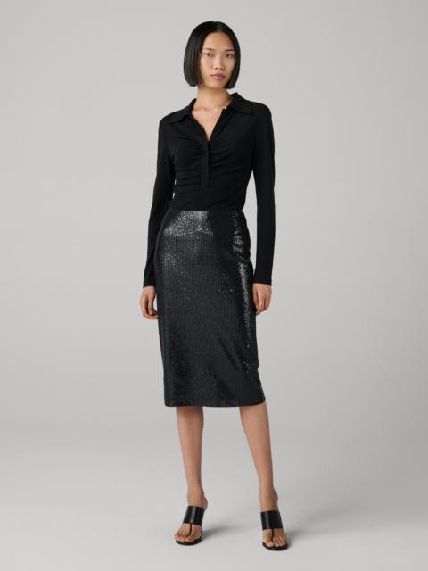 DIANE VON FURSTENBERG Bianca Sequin Skirt