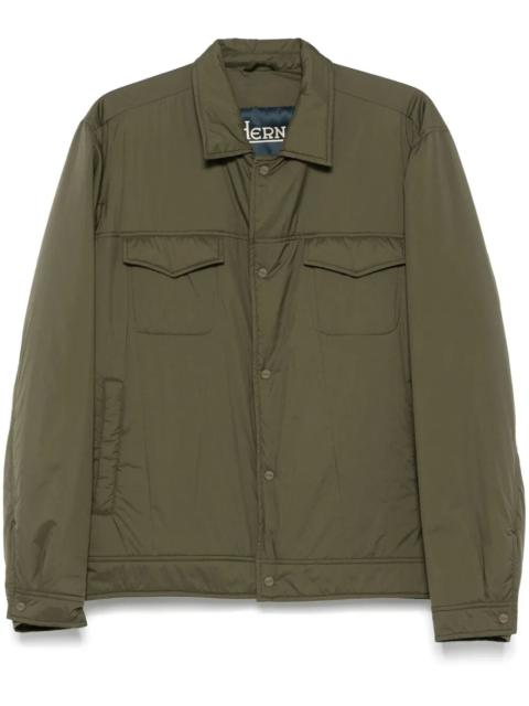 Herno Men Two-Layer Waterproof Lightweight Jacekt In Ecoage