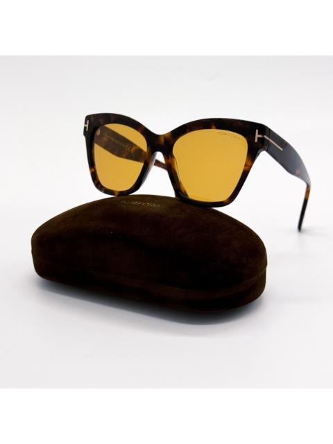 TOM FORD NEW TOM FORD ELVIRA SUNGLASSES TF1217 52E HAVANA FT1217