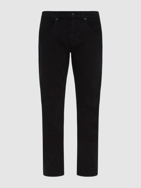 7 For All Mankind Left Hand The Straight in True Black