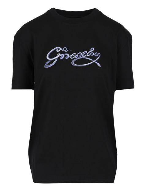 Givenchy With Printed Logo T-Shirt Black