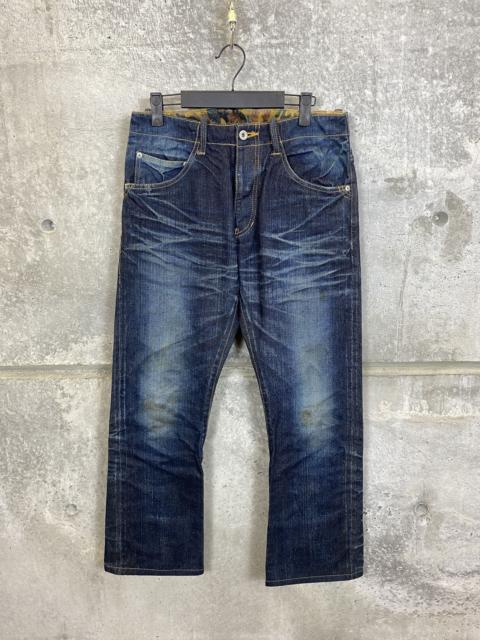 Other Designers ISAMU KATAYAMA BACKLASH INDIGO DENIM JEANS