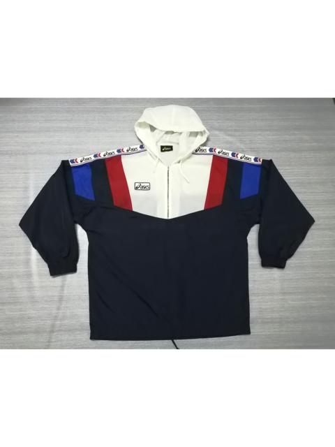 Other Designers Asics × Japanese Brand × Vintage - Vintage ASICS Half Zipper Windbreaker Jacket