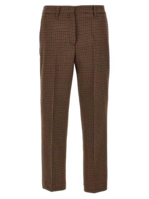 Prada Prada Women Houndstooth Pants