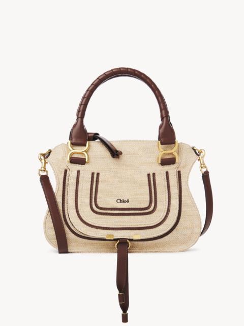 Chloé SMALL MARCIE BAG IN RAFFIA-EFFECT FIBERS