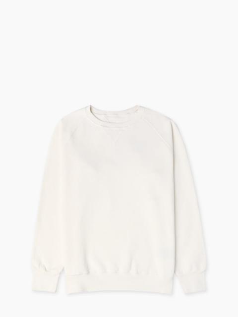 FORTELA FORTELA HARVARD CREWNECK SWEATSHIRT OFF WHITE