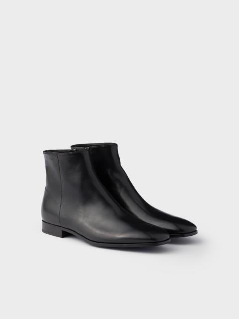 Prada Leather booties