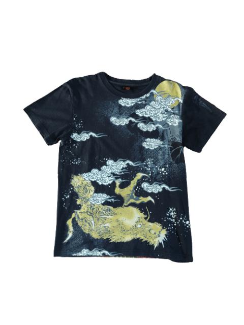 Other Designers Japanese Brand - Bullet Noise Brand Dragon Design Over Print
