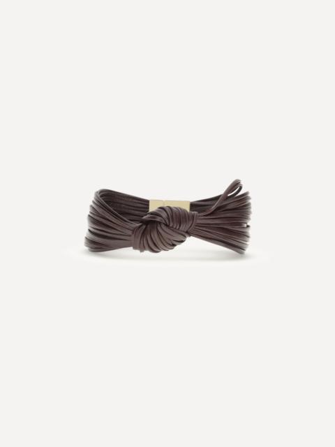 Bottega Veneta Knot leather Bracelet
