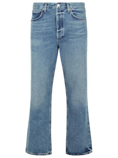 AGOLDE Agolde '90'S' 'FRICTION' Cotton Jeans Blue