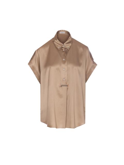 Brunello Cucinelli Women Satin Shirt