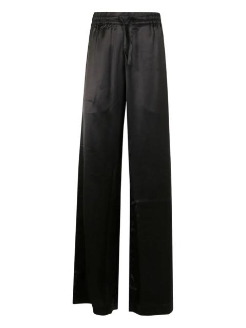 Marine Serre Satin Drawstring Trousers