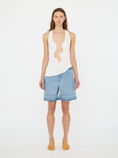 CHRISTOPHER ESBER Deconstruct Denim Short