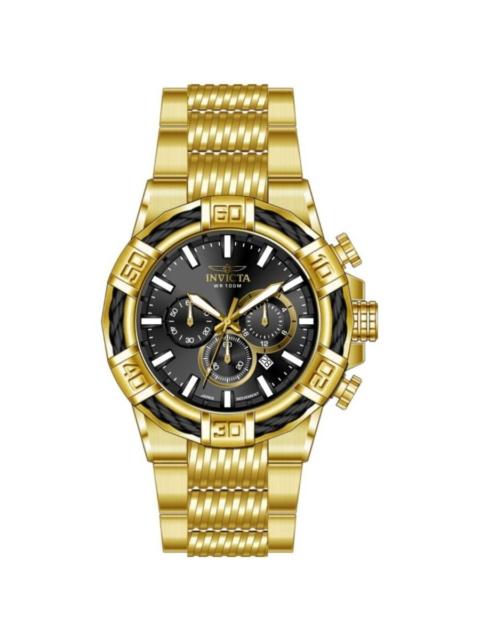 Other Designers Invicta Bolt Chronograph GMT Quartz Black Dial Men's Watch 49905