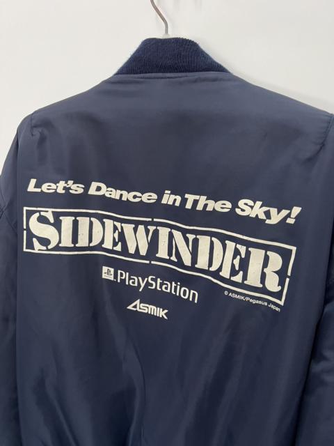 Vintage - 🔥 Bomber 🔥 SIDE WINDER PLAYSTATION Type MA-1 - S