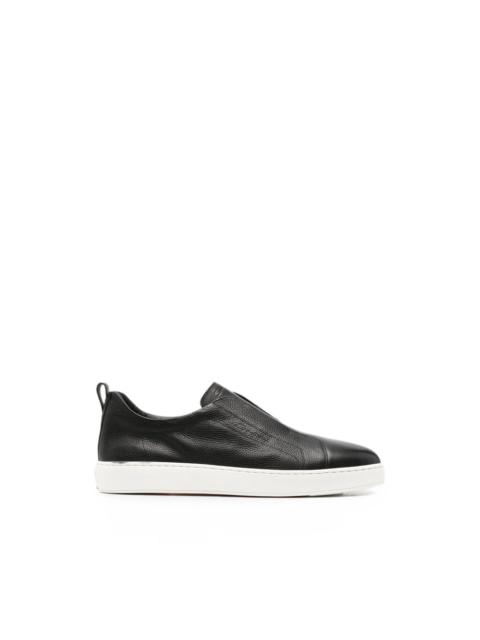 Santoni Santoni Black Trainers - Slip-Ons Men