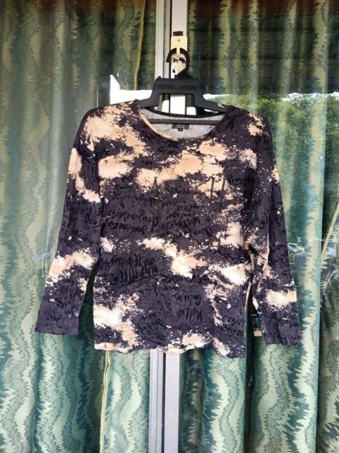 Other Designers Japanese Brand - Vtg MA-JI MASATOMO Long sleeve Art Abstract tee