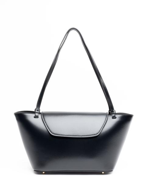 Elleme Courrier Tote Patent Leather Black