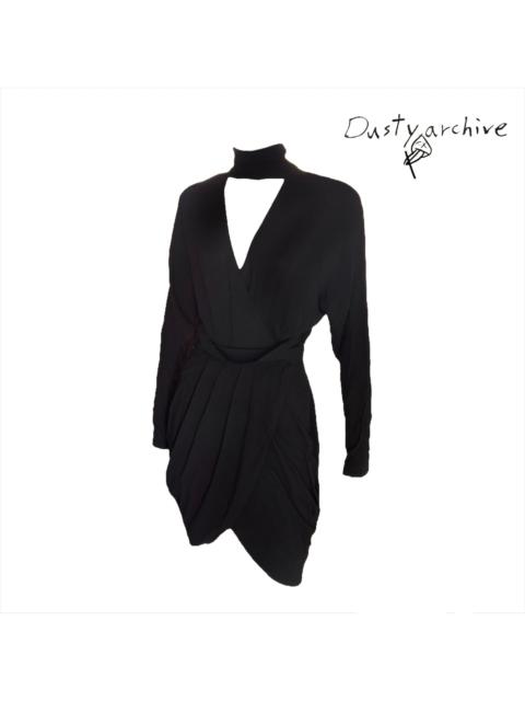 VERSACE Versace fall 2018 cut out keyhole chest midi dress 38