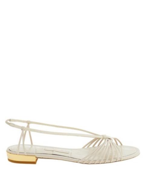 FERRAGAMO Ferragamo Alexis Strappy Flat Sandals, Size 7 C