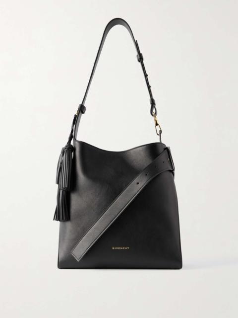 Day medium tasseled leather shoulder bag Black