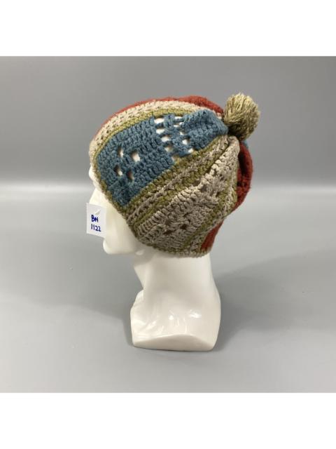 Other Designers Japanese Brand - Knit Multicolor Beanie Hat -BN1122