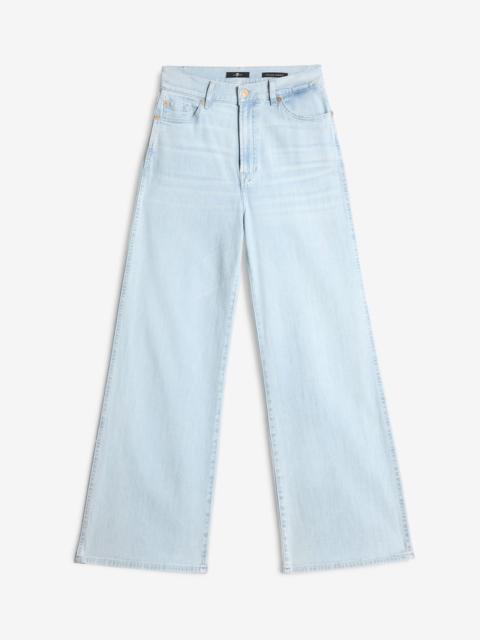 7 For All Mankind Left Hand Cropped Lotta in Malibu Sky