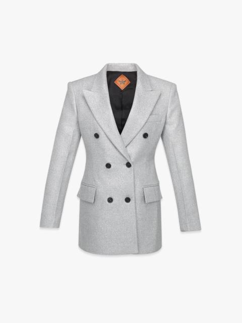 MCM Metallic Lurex Tweed Jacket