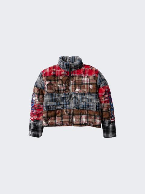 WHO DECIDES WAR Ruin Flannel Parka Multi