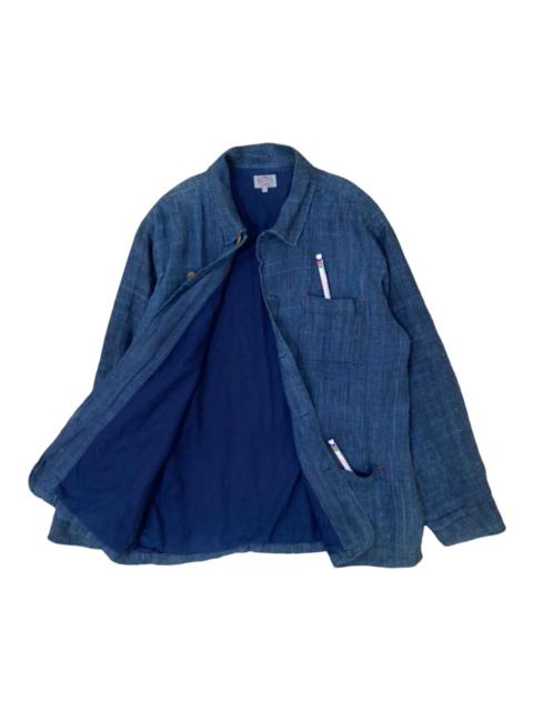 Other Designers Gaijin Made Indigo Button Jacket