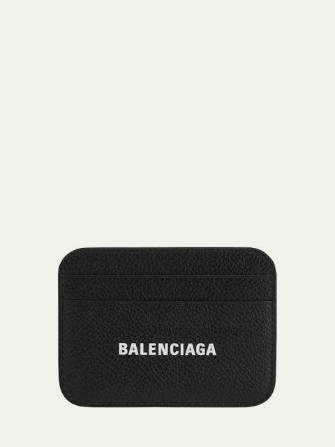BALENCIAGA Cash Card Holder - Grained Calf