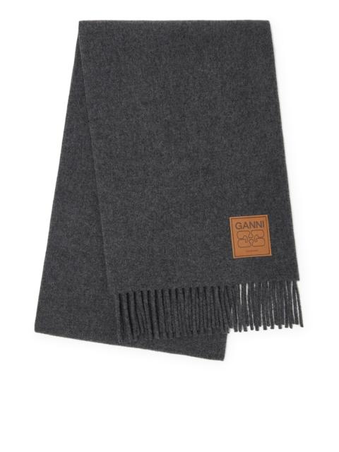 GANNI WOOL SCARF