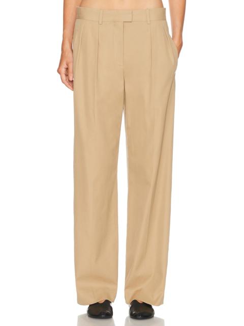 The Row Ali Pant in Linen | REVERSIBLE
