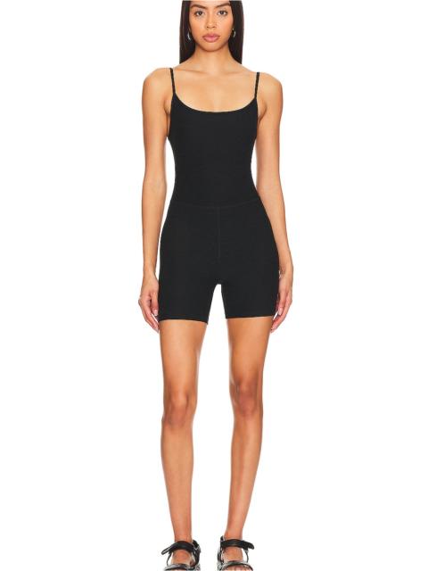 BEYOND YOGA Spacedye Keep Pace Biker Romper