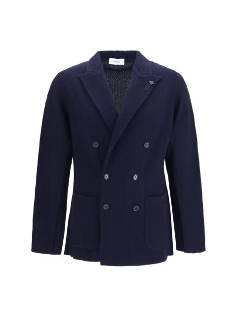 LARDINI Lardini Wool Cardigan Blue Men