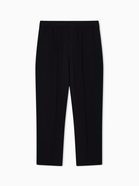 EMPORIO ARMANI COMFORT DOUBLE JERSEY TROUSERS