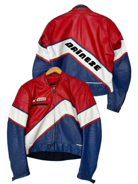 Other Designers Vintage 90s Dainese Spellout Racing Leather Jacket