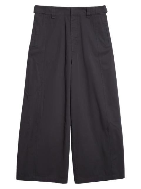 Lemaire Lemaire Maxi Utility Pants in Coal at Nordstrom